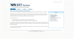 Desktop Screenshot of bxtpartners.com